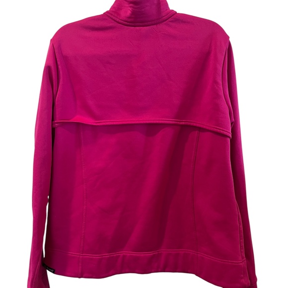 Land’s End PolarTec Power Stretch ¼ zip Fleece Top - Pink - XL - Picture 2 of 6